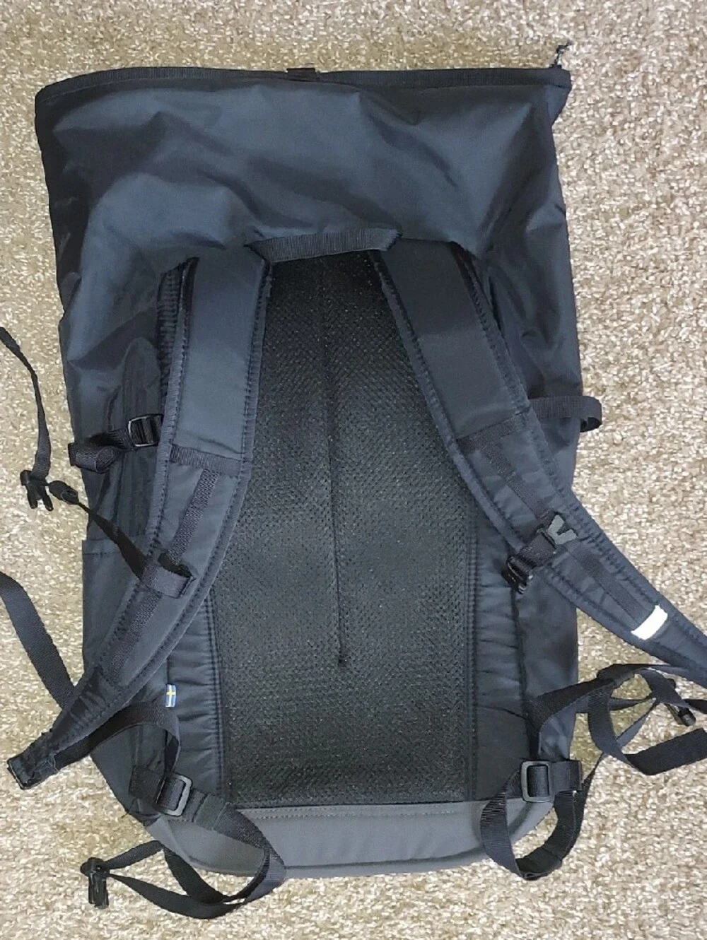 Fjallraven Black High Coast Foldsack 24 Backpack